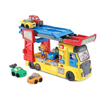 Open full size image 
      VTech® 3-in-1 Race & Repair Hauler™ - Bonus Vehicles
    